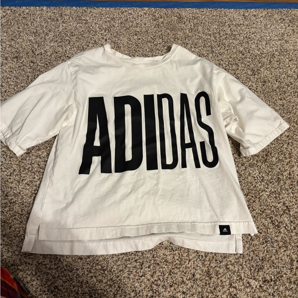 Adidas Kids White Shirt